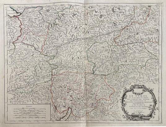 LE Tyrol Sous Le Nom Duquel L'On Comprend Le Comte' De Tyrol, Les Comtes Annexes De Bregentz, Feldkirck, Monfort, Pludentz, &C. Et Les Eveches De Trente, Et De Brixen - Paolo Santini - copertina