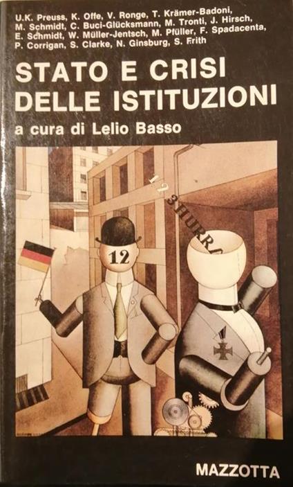 Stato E Crisi Delle Istituzioni - Lelio Basso - copertina