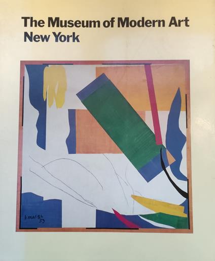 Museum Of Modern Art, New York - Sam Hunter - copertina