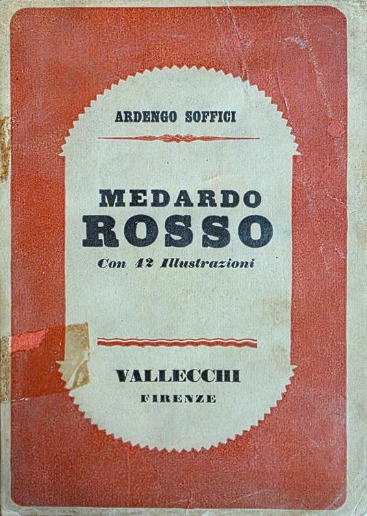 Medardo Rosso - Ardengo Soffici - copertina