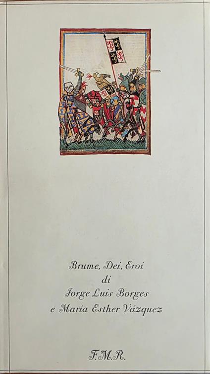 Brume, Dei, Eroi - Jorge Luis Borges - copertina