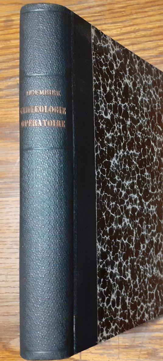 Manuel de Gynécologie Opératoire Paris 1889 - copertina