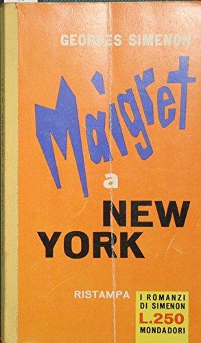 Maigret a New York - Georges Simenon - copertina