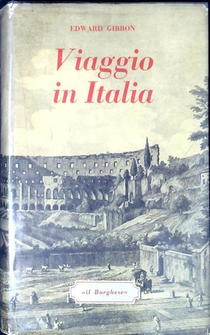 Viaggio in Italia - Edward Gibbon - copertina