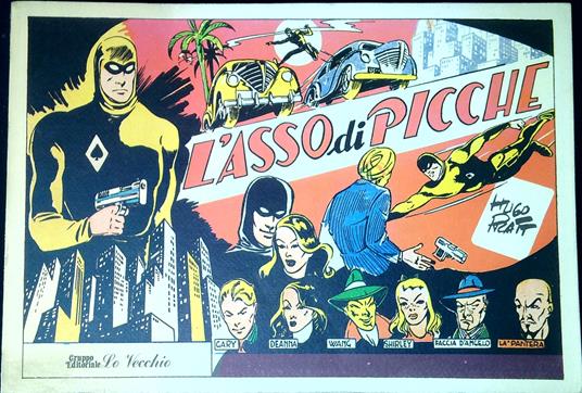 Asso di Picche Tre fascicoli - Hugo Pratt - copertina