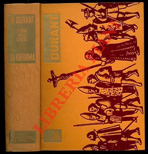 Storia della civiltà La Riforma - Will Durant - copertina
