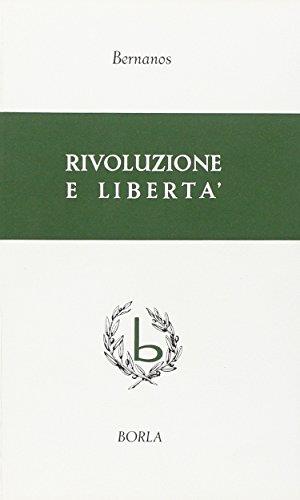 Rivoluzione e libertà - Georges Bernanos - copertina