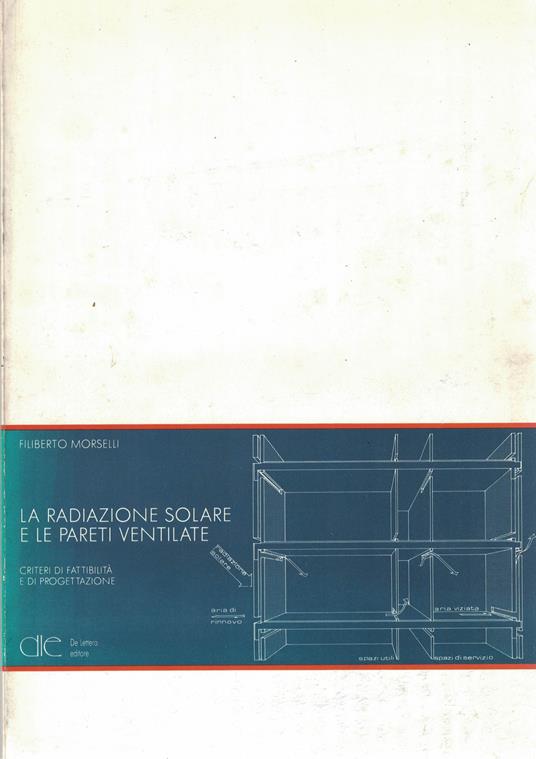 LA RADIAZIONE SOLARE E LE PARETI VENTILATE. Criteri di fattibilità e di progettazione - copertina