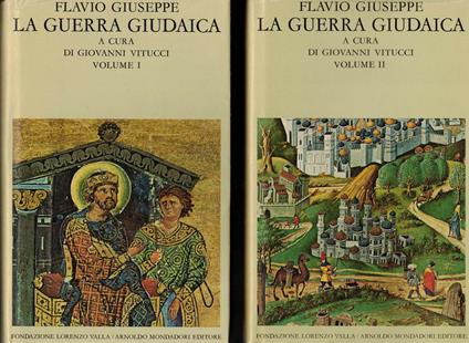 La Guerra Giudaica Vol. I Libri I-Iii - Vol. Ii Libri Iv-Vii - Flavio Giuseppe - copertina