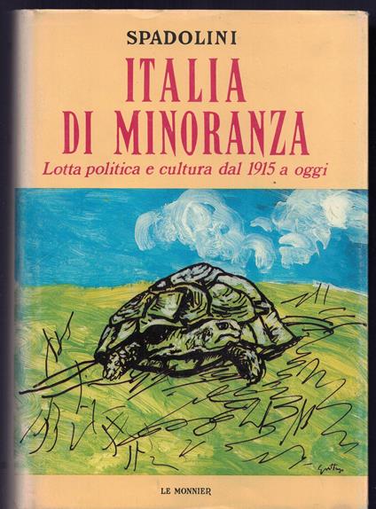 Italia in minoranza - Spadolini - copertina
