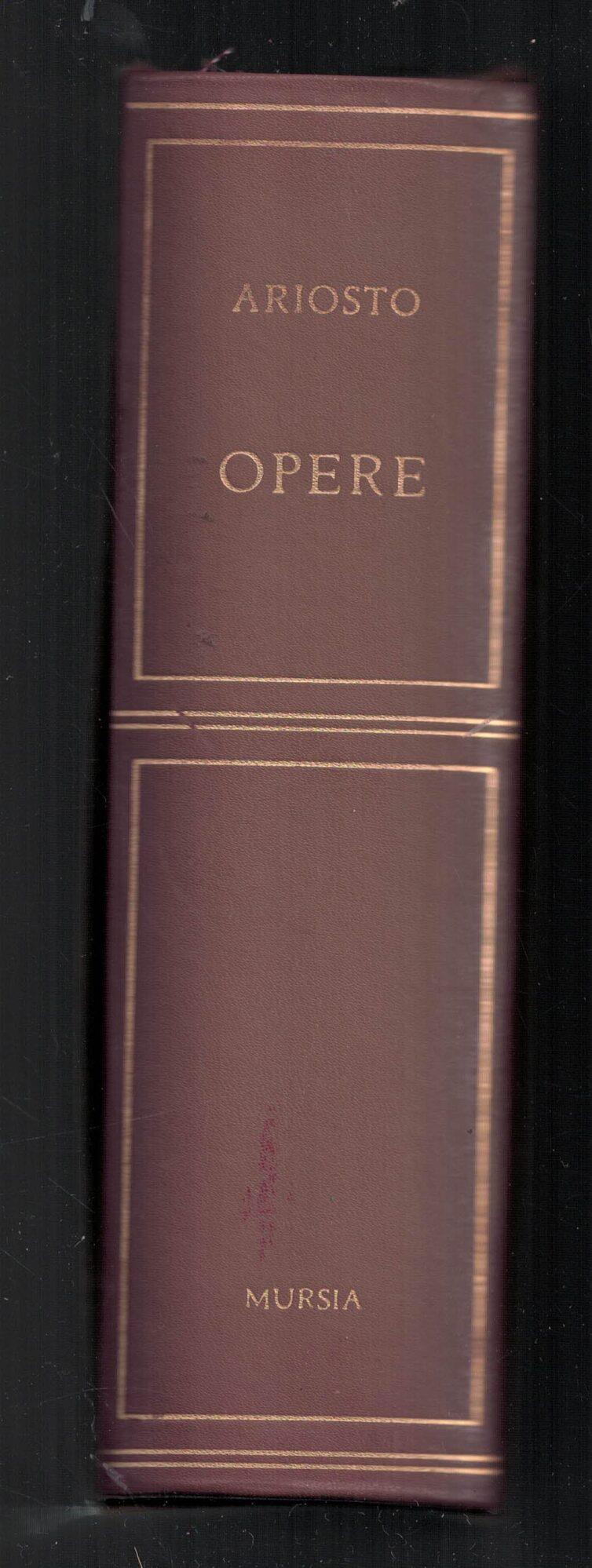 Opere di Ludovico Ariosto volume n. 4