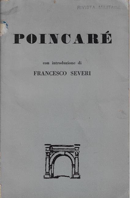 Poincaré - Henri Poincaré - copertina