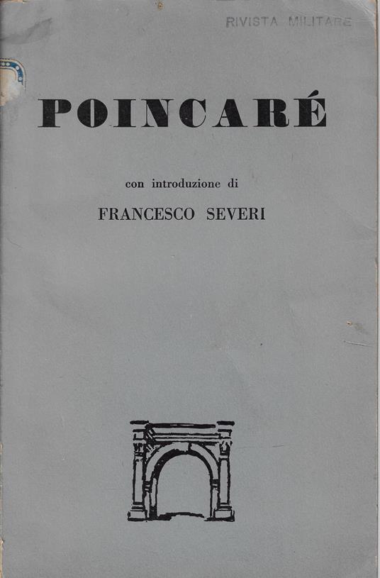 Poincaré - Henri Poincaré - copertina