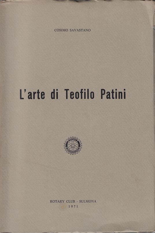 L' arte di Teofilo Patini - copertina