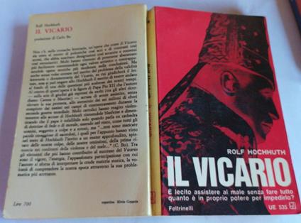Il vicario - Rolf Hochhuth - copertina
