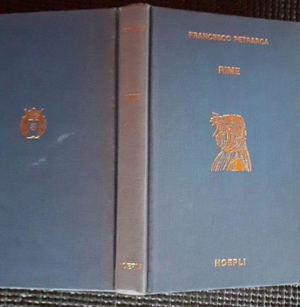 Rime : Canzoniere - Trionfi - Estravaganti - Francesco Petrarca - copertina