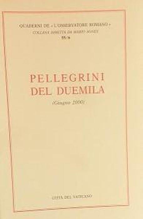 Pellegrini del duemila (giugno 2000) - copertina