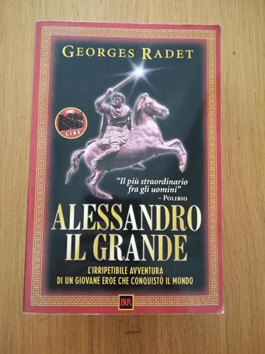 Alessandro il Grande - Georges Radet - copertina