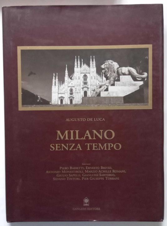 Milano senza tempo - Augusto De Luca - copertina