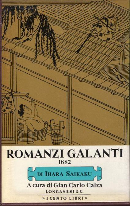 Romanzo galanti - Ihara Saikaku - copertina
