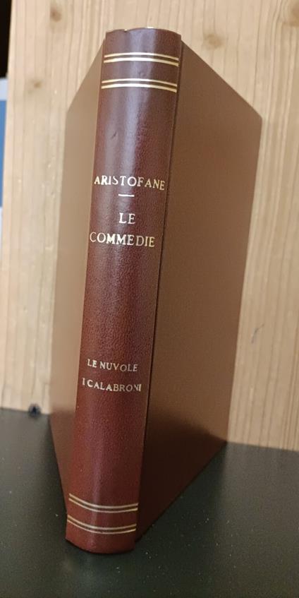 Le Commedie. Le nuvole - I calabroni - Aristofane - copertina