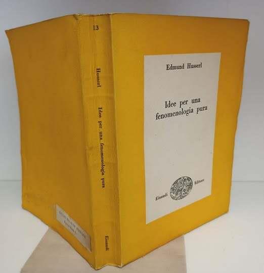 Idee per una fenomenologia pura e una filosofia fenomenologica - Edmund Husserl - copertina