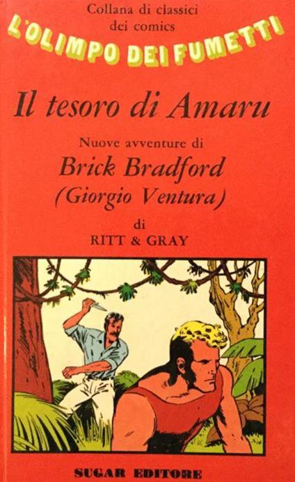 Il tesoro di Amaru. Nuove avventure di Brick Bradford - Ritt & Gray - copertina
