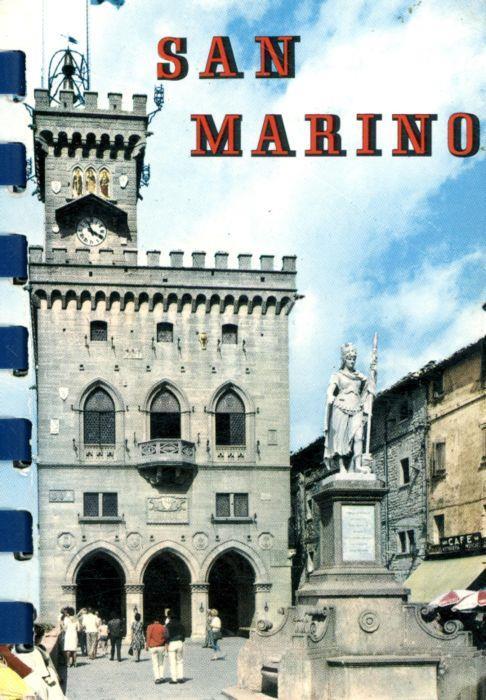 Ricordo di San Marino album vedute souvenir - copertina