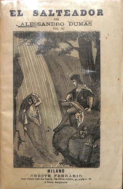 El salteador - Alexadre Dumas - copertina