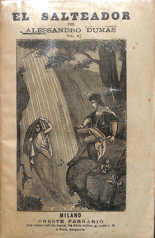 El salteador - Alexadre Dumas - copertina