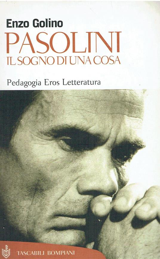 Pasolini. Il sogno di una cosa - Enzo Golino - copertina
