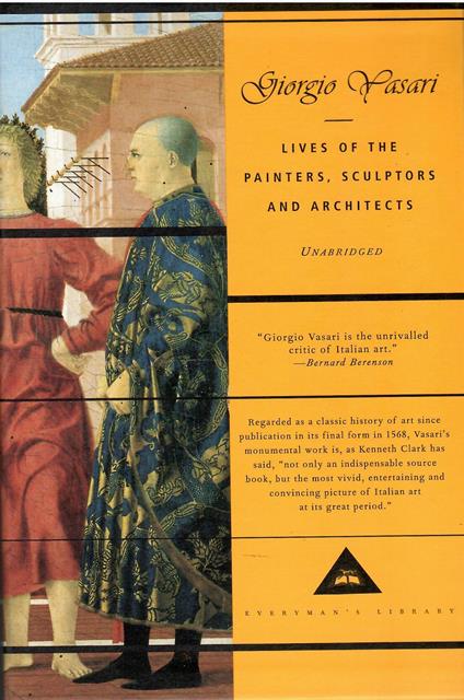 Lives of the Painters, Sculptors and Architects - Giorgio Vasari - copertina