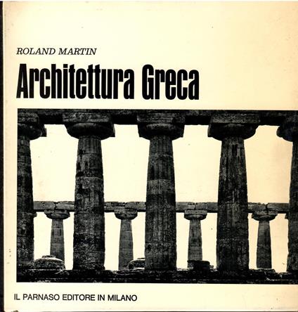 Architettura Greca - Roland Martin - copertina