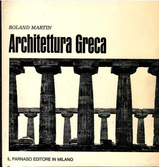 Architettura Greca - Roland Martin - copertina