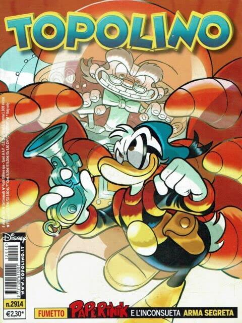 Topolino 2914 - Paperinik e l'inconsueta arma segreta - copertina