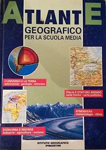 Atlante Geografico Per La Scuola Media - copertina