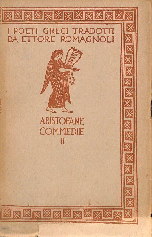Commedie. Volume II. Le nuvole - I calabroni - copertina