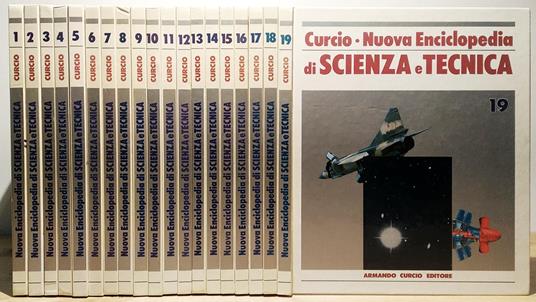 Nuova Enciclopedia di Scienza e Tecnica. 19 VOLUMI - copertina