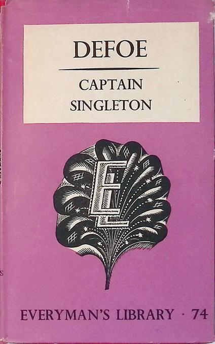 The life of Captain Singleton - Daniel Defoe - copertina