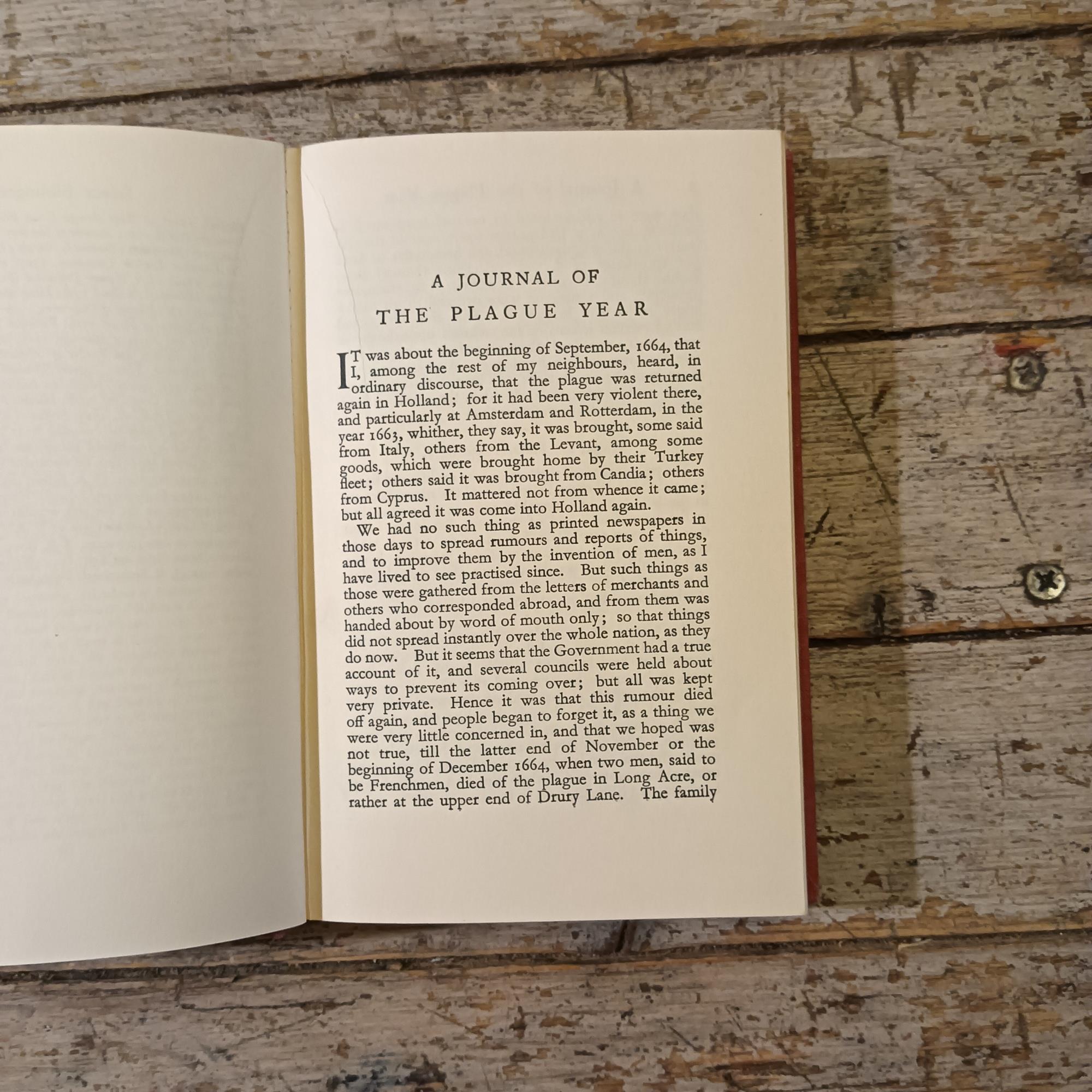 A Journal of the Plague Year