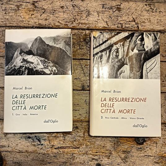 La resurrezione delle città morte (2 voll.) - Marcel Brion - copertina