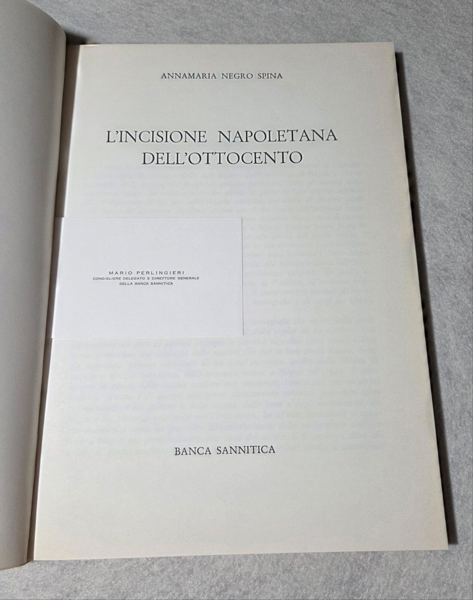 L' incisione napoletana dell'Ottocento