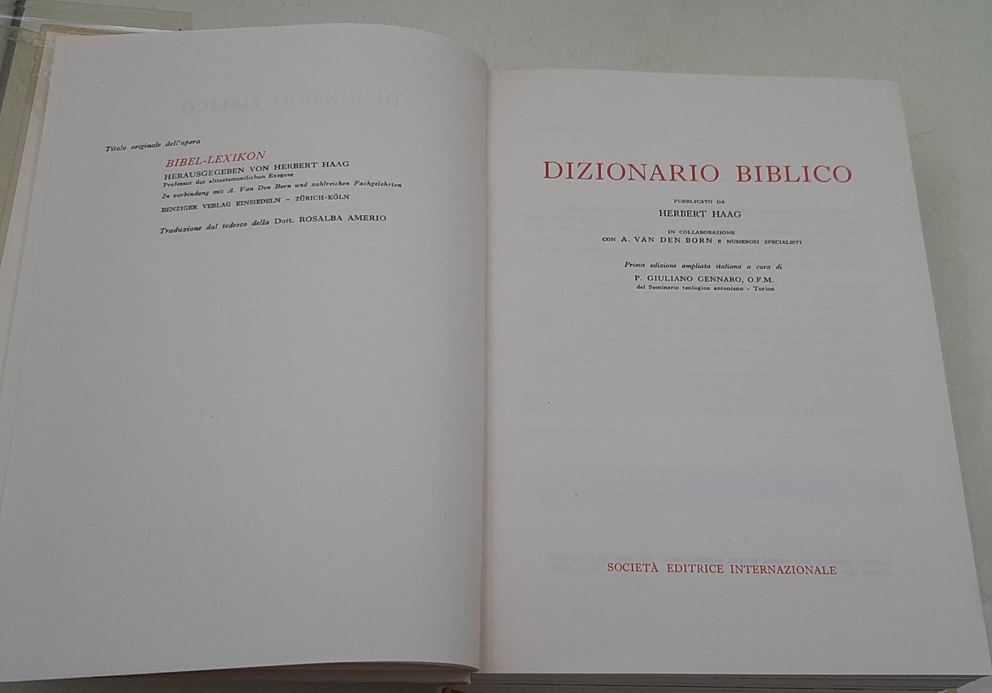 Dizionario Biblico