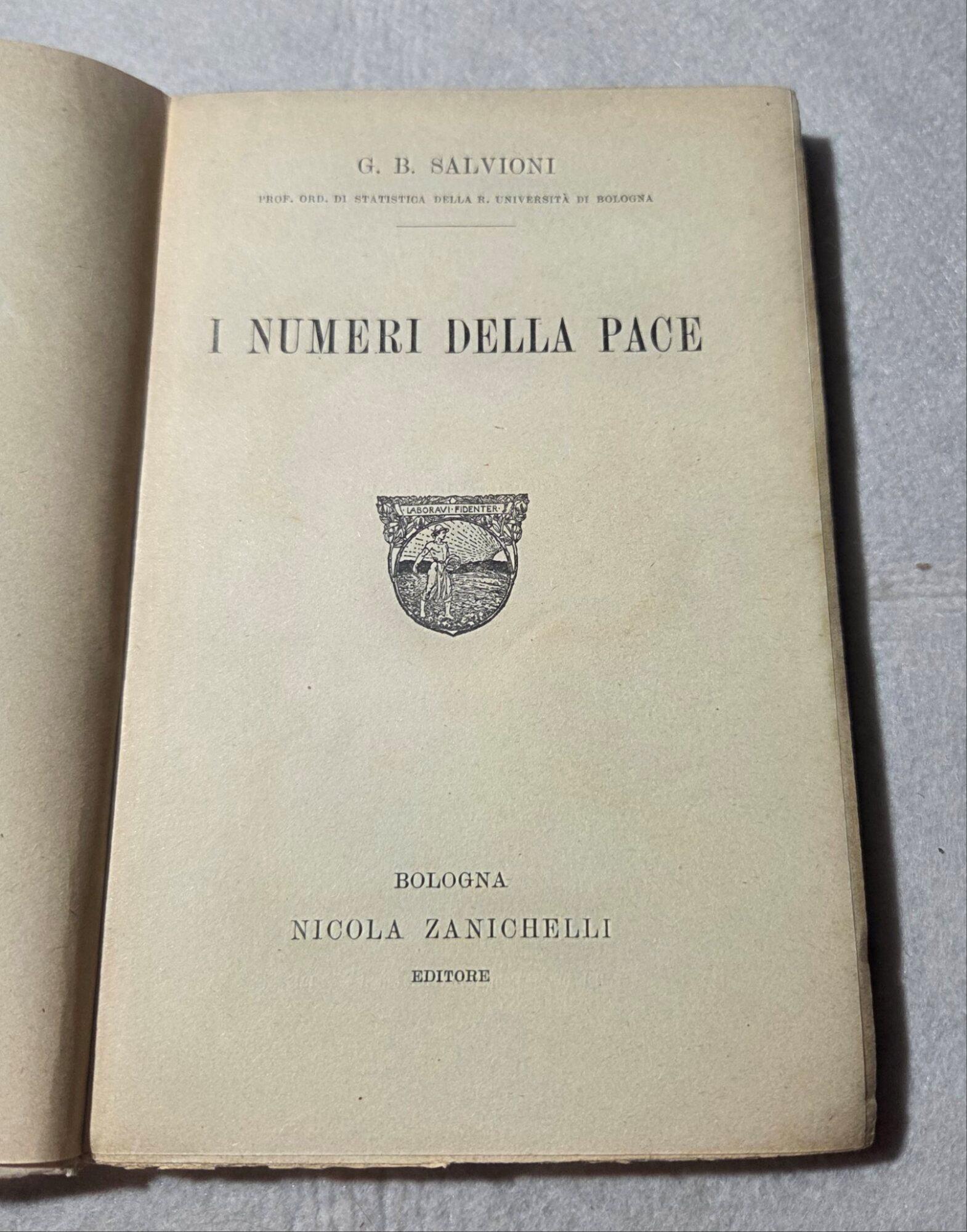 I numeri della pace