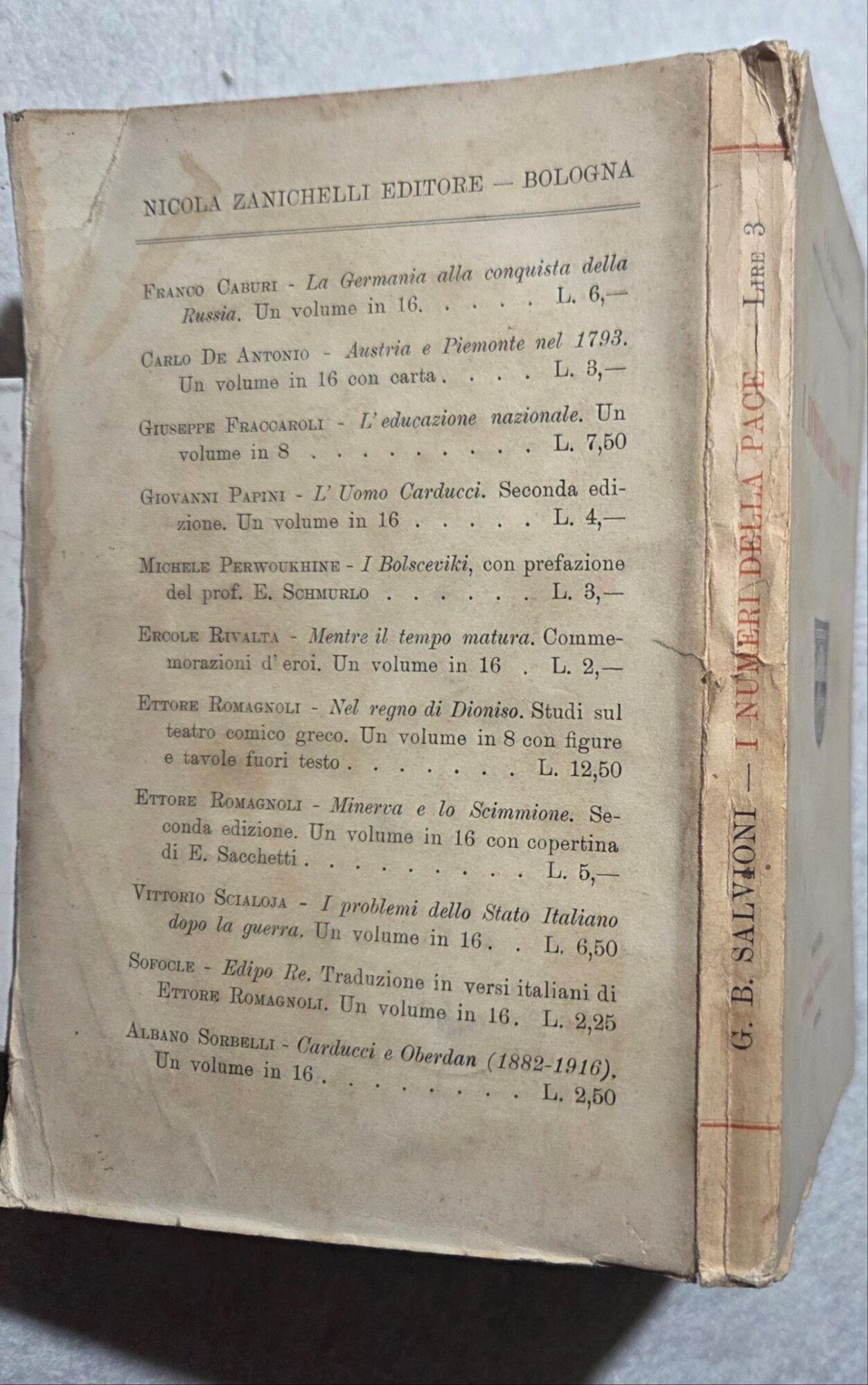 I numeri della pace