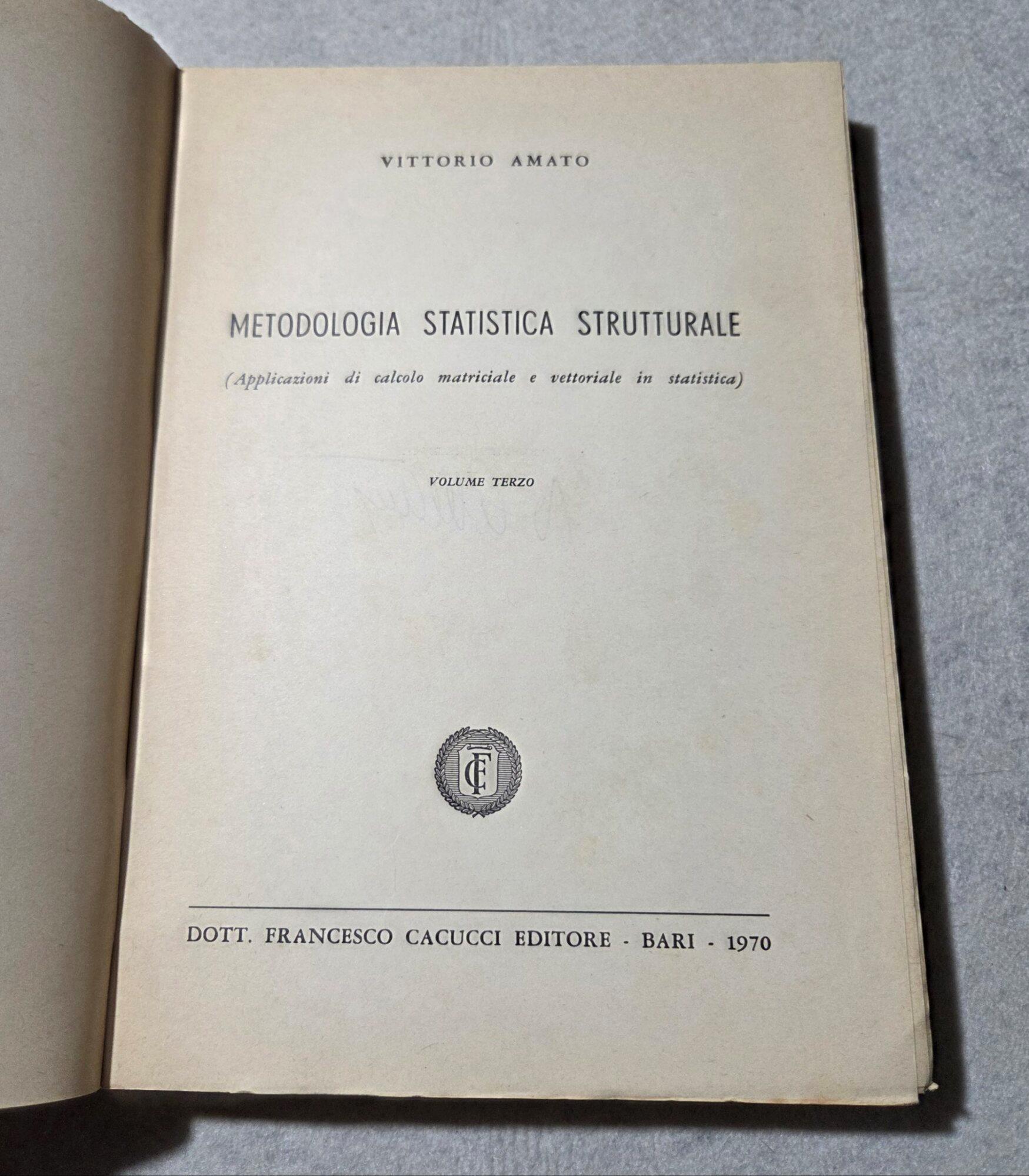 Metodologia statistica strutturale