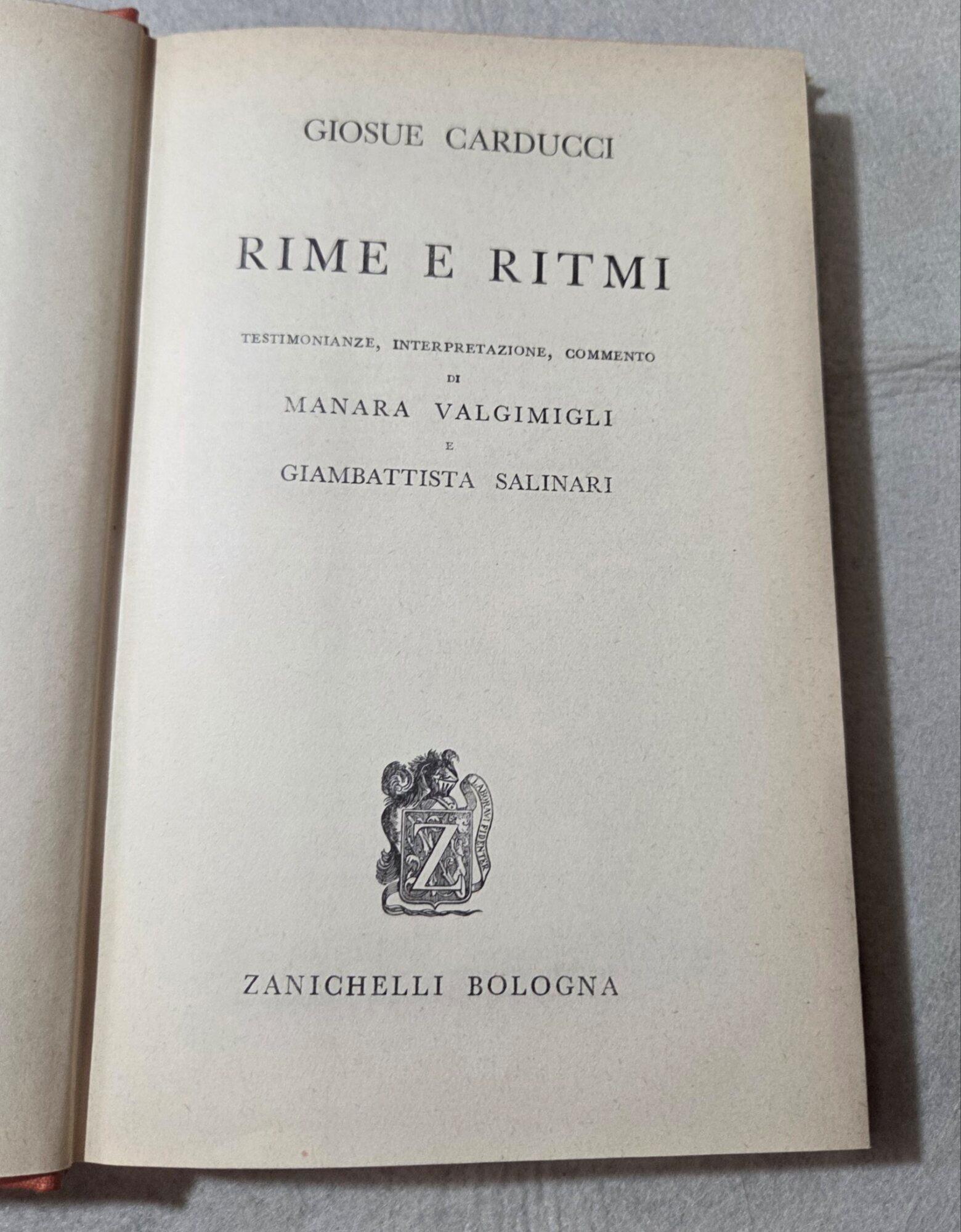 Rime e ritmi