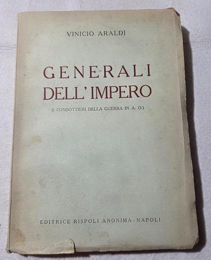 Generali dell'Impero - copertina