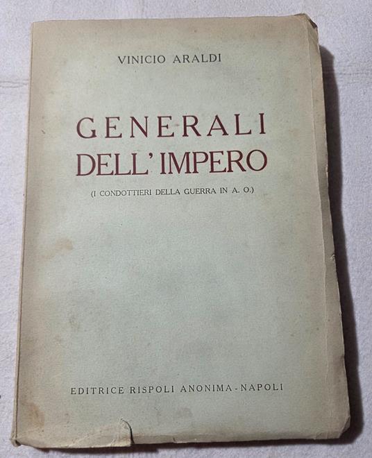Generali dell'Impero - copertina