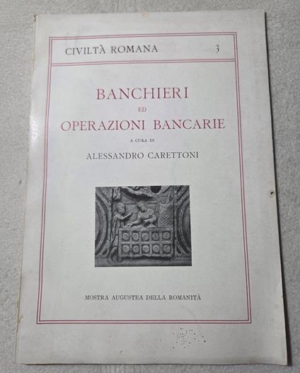 Banchieri ed operazioni bancarie - copertina